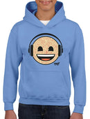 Music Lover Fun Graphic Dj Trendy Graphic Symbol  Youth's Hoodie