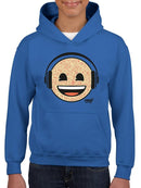 Music Lover Fun Graphic Dj Trendy Graphic Symbol  Youth's Hoodie