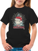 Cheerful Merry Christmas Graphic T-shirt