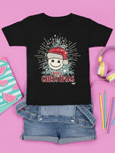 Cheerful Merry Christmas Graphic T-shirt