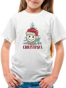 Cheerful Merry Christmas Graphic T-shirt