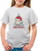 Cheerful Merry Christmas Graphic T-shirt