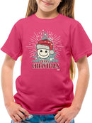 Cheerful Merry Christmas Graphic T-shirt