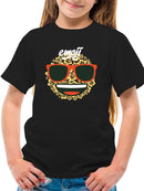 Hibiscus Tropical Smile Face Graphic T-shirt