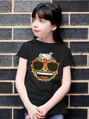 Hibiscus Tropical Smile Face Graphic T-shirt
