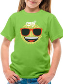 Hibiscus Tropical Smile Face Graphic T-shirt