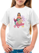 Aloha Mermaid - Tropical Island Vibes Graphic T-shirt