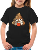 Tiki-Face Funny Tribal Design T-shirt