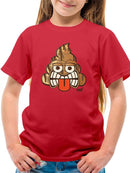 Tiki-Face Funny Tribal Design T-shirt