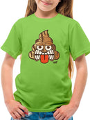Tiki-Face Funny Tribal Design T-shirt