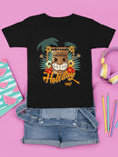 Tropical Ukulele And Palm Tree Tiki-Vibes T-shirt