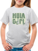 Hula Girl Vintage Hawaiian Trendy Graphic T-shirt