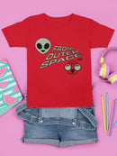 Outer Space Cool Alien Sci-Fi Trendy Graphic T-shirt