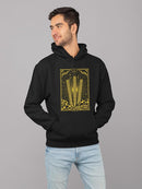Radiant Churro Art Deco Style Graphic Design Men's Hoodie