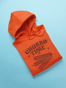 Churro Time Retro Starry Snack  Men's Hoodie