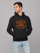 Churroiffic Times Ahead Fun Snack Graphic Men's Hoodie