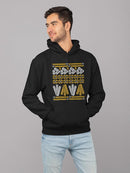 Churro Pattern Fiesta Print Graphic Men's Hoodie