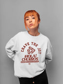 Crave The Joy Churro Art - Retro Dessert  Women's Sweatshirt