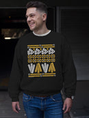 Churro Pattern Fiesta Print Graphic Men's Sweatshirt