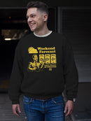 Weekend Forecast Graphic - Churro Fun Design Men's Sweatshirt