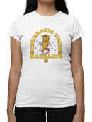 Churrofic Times Ahead Cartoon Snack Graphic - Fun Foodie Design  Women's T-shirt