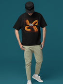 Pop Art Churro  - Vibrant Retro Dessert Design Men's T-shirt