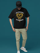 Heart-Shaped Churros  - Bold Spanish Dessert Artwork Men's T-shirt