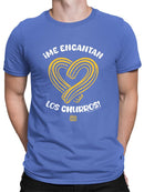 Heart-Shaped Churros  - Bold Spanish Dessert Artwork Men's T-shirt