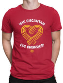 Heart-Shaped Churros  - Bold Spanish Dessert Artwork Men's T-shirt