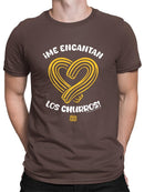 Heart-Shaped Churros  - Bold Spanish Dessert Artwork Men's T-shirt