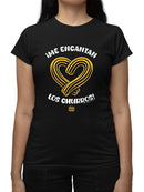 Heart-Shaped Churros  - Bold Spanish Dessert Artwork  Women's T-shirt