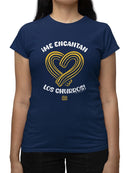 Heart-Shaped Churros  - Bold Spanish Dessert Artwork  Women's T-shirt