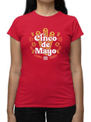 Cinco De Mayo Churros Festive Celebration Design  Women's T-shirt
