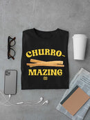 Churro-Mazing Fun Re Tro Foodie Design Men's T-shirt