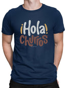 Hola Churros  - Bold And Playful Dessert Art Print Men's T-shirt