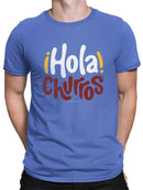 Hola Churros  - Bold And Playful Dessert Art Print Men's T-shirt