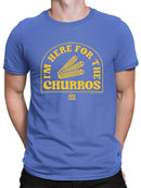Here For The Churros - Bold Retro Snack Lover Graphic Design Men's T-shirt