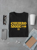 Churro Mode On Bold Retro  Design Men's T-shirt
