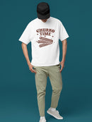 Churro Time Retro Starry Snack  Men's T-shirt