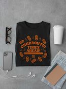 Churroiffic Times Ahead Fun Snack Graphic Men's T-shirt