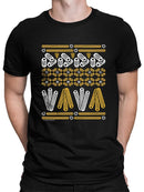 Churro Pattern Fiesta Print Graphic Men's T-shirt