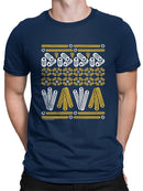 Churro Pattern Fiesta Print Graphic Men's T-shirt