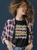 Colorful Churro  Art - Fun Graphic Print  Women's T-shirt