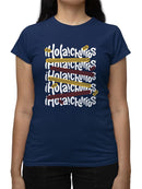 Colorful Churro  Art - Fun Graphic Print  Women's T-shirt