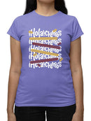 Colorful Churro  Art - Fun Graphic Print  Women's T-shirt