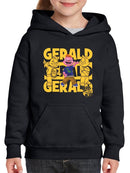 Gerald-Inspired Sid the Science Kid Character Art For Kids Graphic Youth's Hoodie