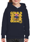 Gerald-Inspired Sid the Science Kid Character Art For Kids Graphic Youth's Hoodie