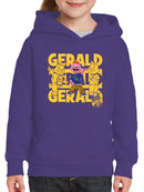 Gerald-Inspired Sid the Science Kid Character Art For Kids Graphic Youth's Hoodie