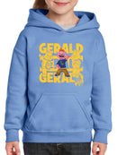 Gerald-Inspired Sid the Science Kid Character Art For Kids Graphic Youth's Hoodie