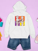 Colorful Sid the Science Kid  Character Graphic Youth's Hoodie